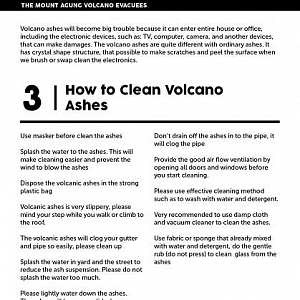 Что делать | Извержение вулкана Агунг